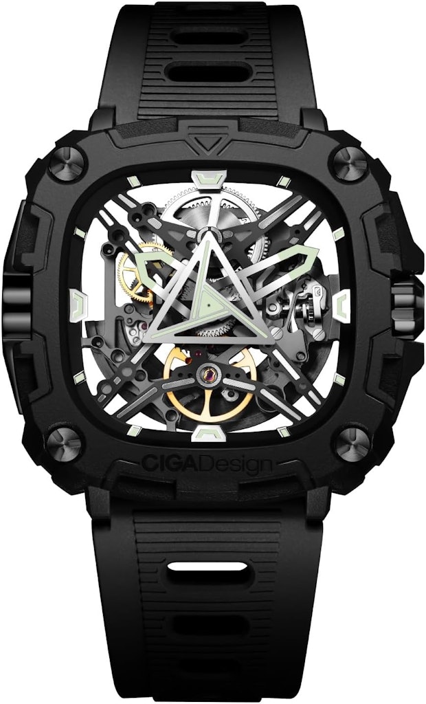 CIGA Design X Series Bioceramic Skeleton Watch: $149.40