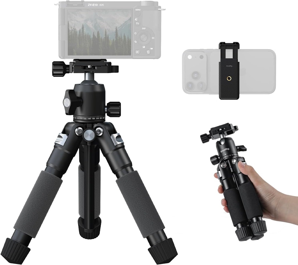 SmallRig VT-20Pro 21.2" Mini Tripod: $43.92 in cart