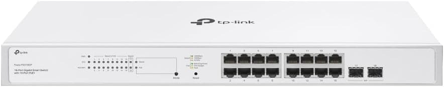 TP-Link Festa 18-Port Gigabit Smart Managed PoE Switch: $105