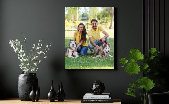 8" x 10" Custom Canvas Print 2-Pack from Canvas Champ: $14