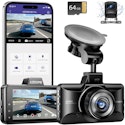 AZDOME Upgraded M01 Pro 3K WiFi Dash Cam for $40 + free shipping