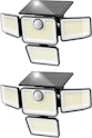 Omibee 3000LM Solar Motion Sensor Lights 2-Pack for $18 + free shipping w/ Prime