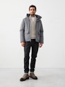 Banana Republic Factory Men's Hooded Puffer Jacket for $23 + free shipping w/ $50