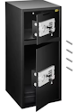 SucceBuy 33" Double Door Safe Deposit Box for $94 + free shipping