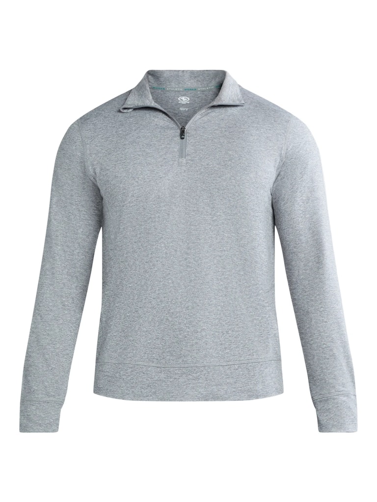 Athletic Works Men's ButterCore Quarter-Zip Pullover Shirt: $9.61