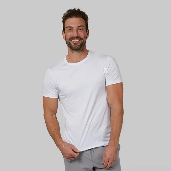 32 Degrees Men's Cool Classic Crew T-Shirt 4-Pack: $15