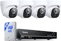Reolink 4K 8-Channel NVR PoE Security Camera System w/ 4 Turret Cameras & 2TB HDD for $487 + free shipping