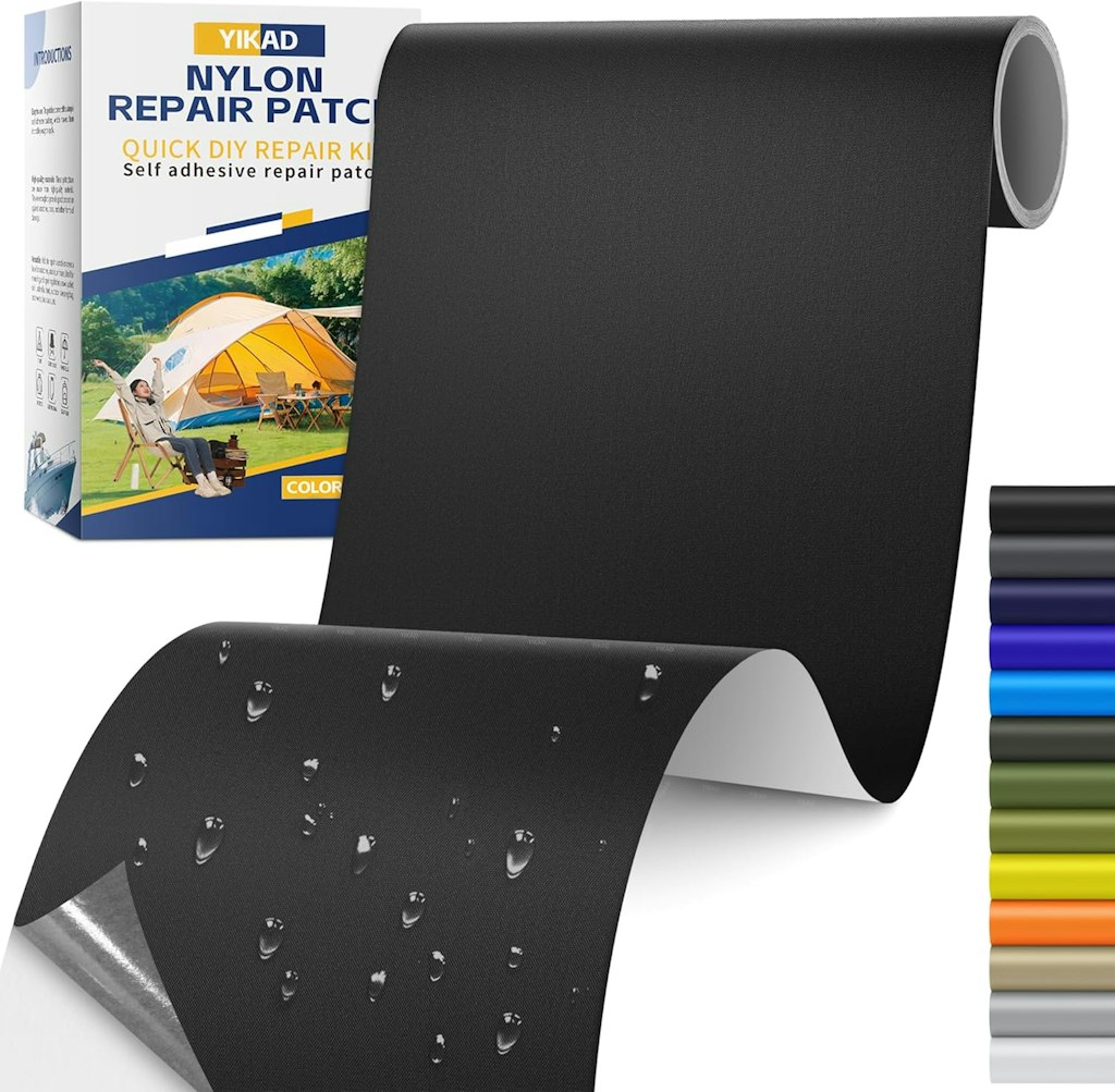 Yikad 4 x 70 Self Adhesive Fabric Repair Tape: $2.99