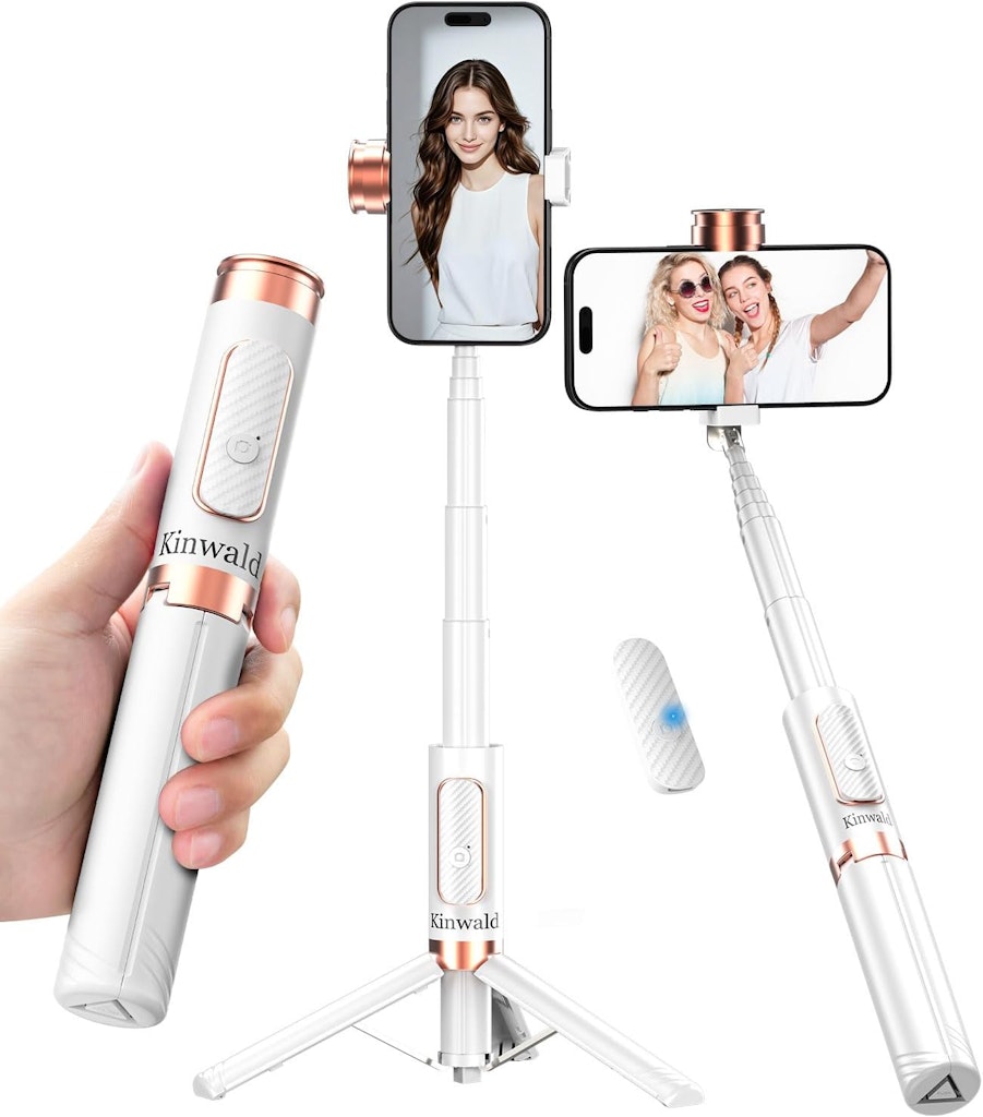 Kinwald Selfie Stick Tripod: $6.86