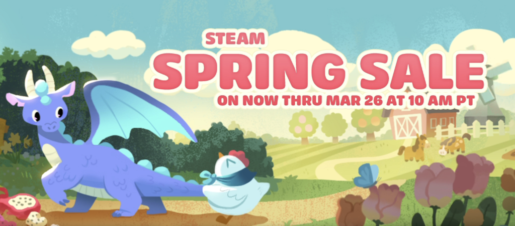 Steam Spring Sale: Up to 85% off
