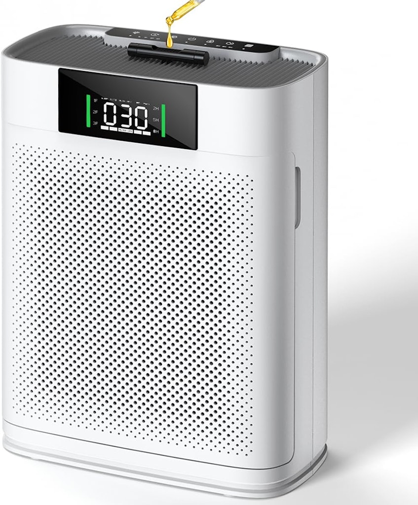 Honeyuan  2300 Sq Ft Air Purifier Aromatherapy: $39.99