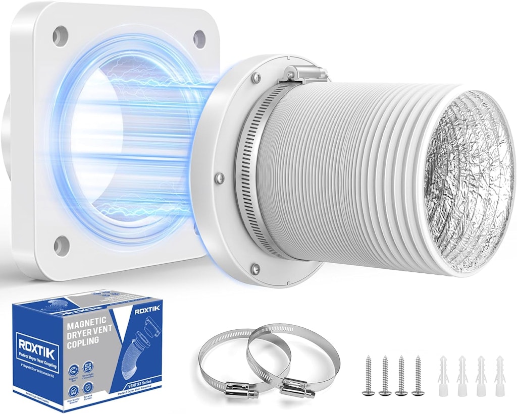 4" Magnetic Dryer Vent Connector: $22.99 4" Magnetic Dryer Vent Connector: $22.99