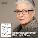 JiaLie +2.0 Reading Glasses 3-Pack for $7 + free shipping w/ $35