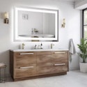 JHK 36"x 24"LED Bathroom Vanity Mirror for $44 + free shipping