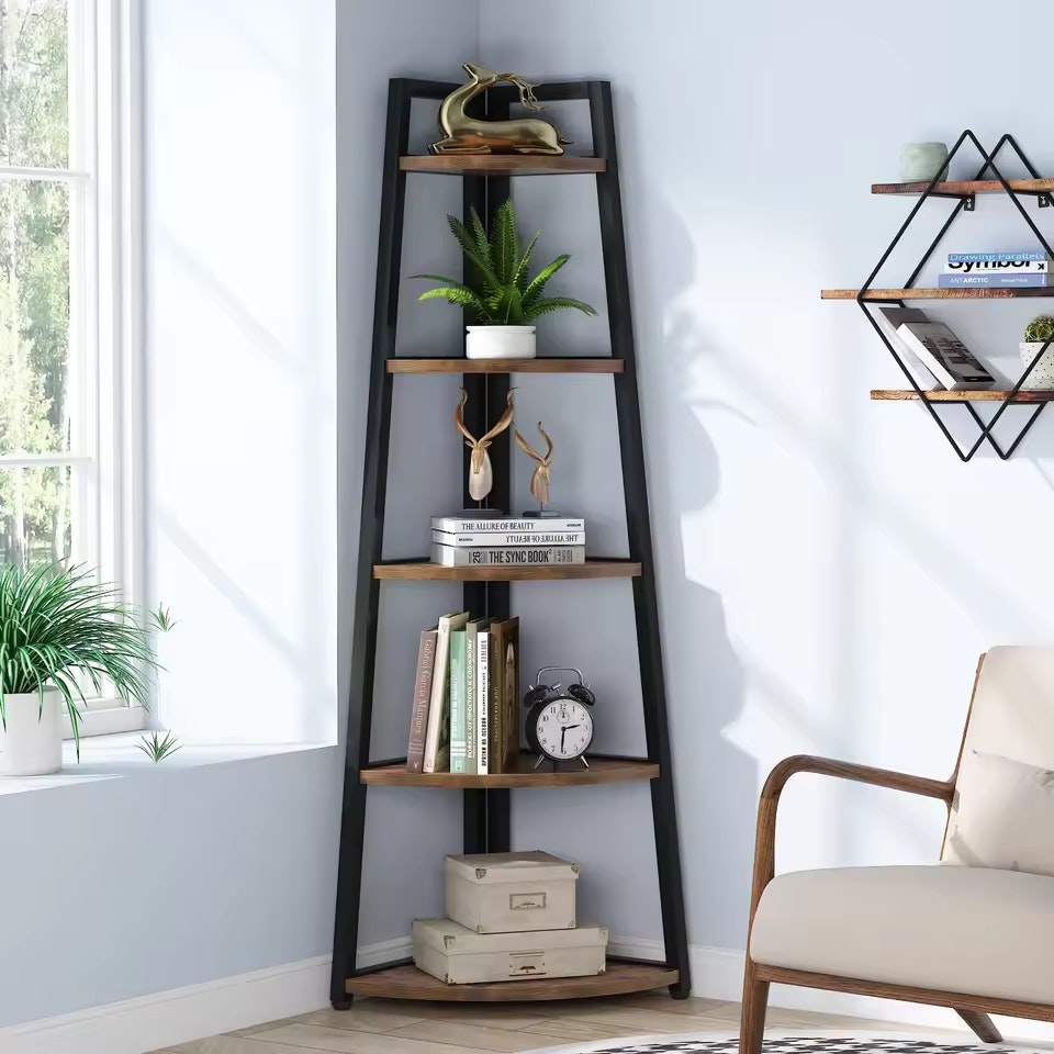 TribeSigns Corner Book Shelf: $120