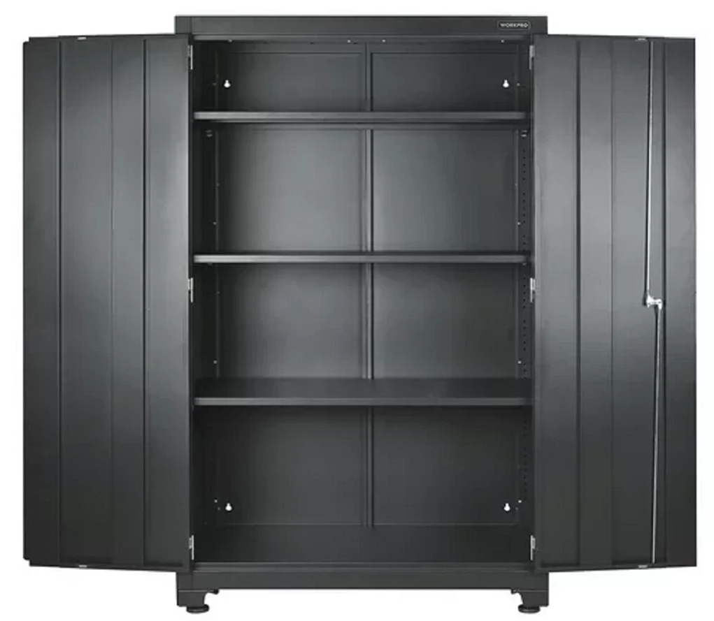 WorkPro 48"Heavy-Duty Storage Cabinet: $157