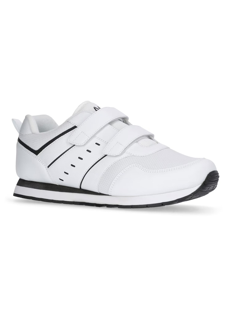 Athletic Works Men's Silver Series 3 Wide Sneakers: $14 Athletic Works Men's Silver Series 3 Wide Sneakers: $14