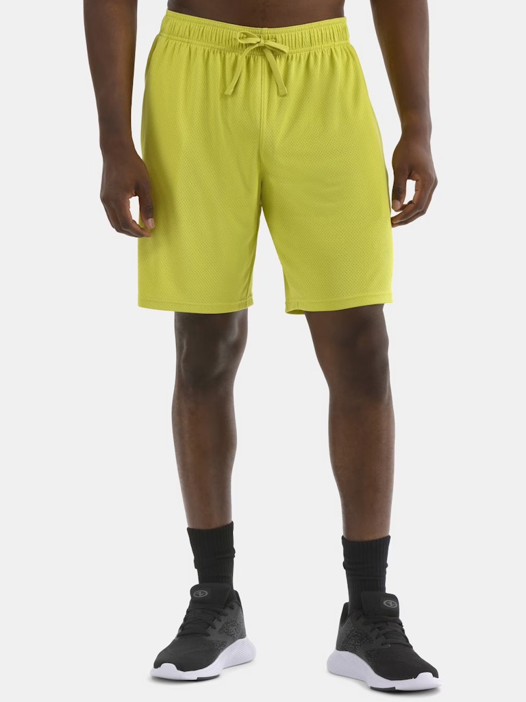 Athletic Works Men's 9" Active Mesh Shorts: $3