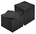 SucceBuy Interlocking 12x12" Drainage Mat 12-Pack for $13 + free shipping