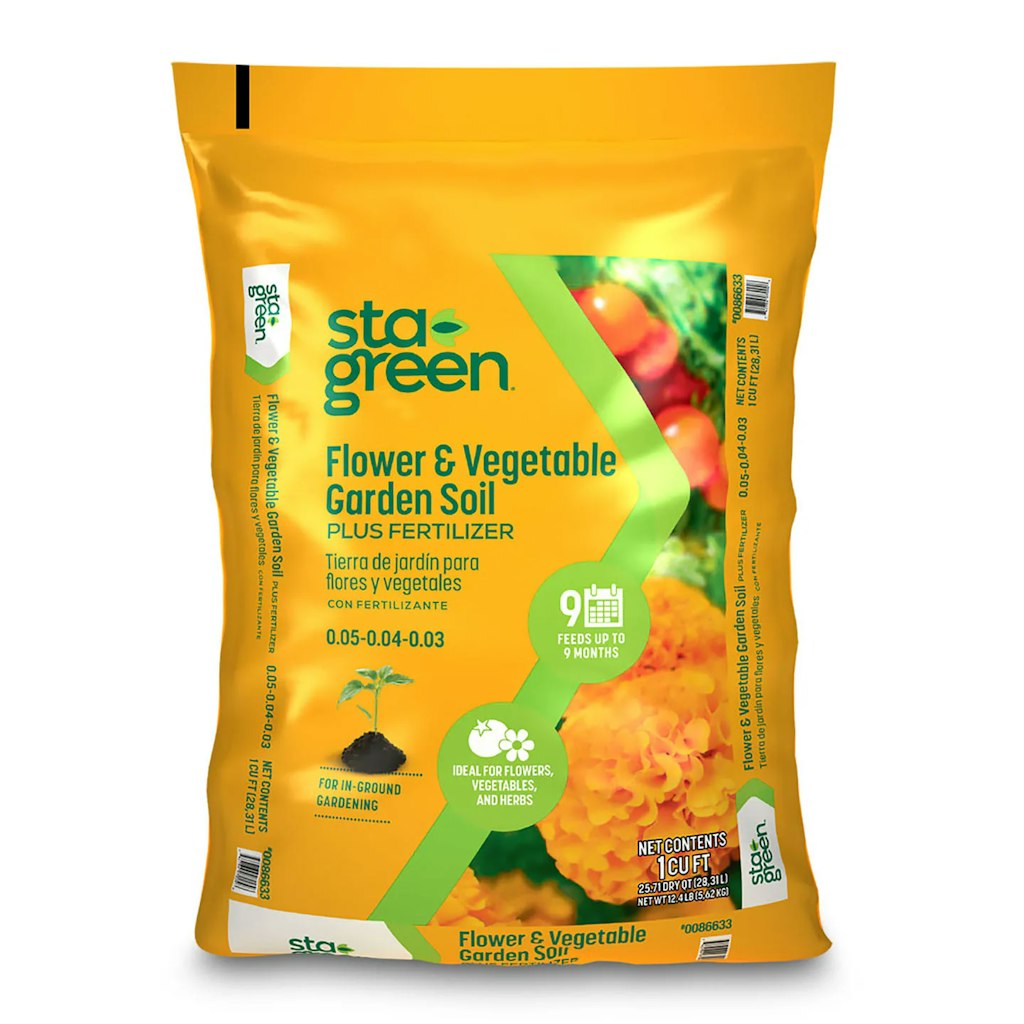 Sta-Green 1-cu. ft. Vegetable and Flower Garden Soil: 6 for $13.44