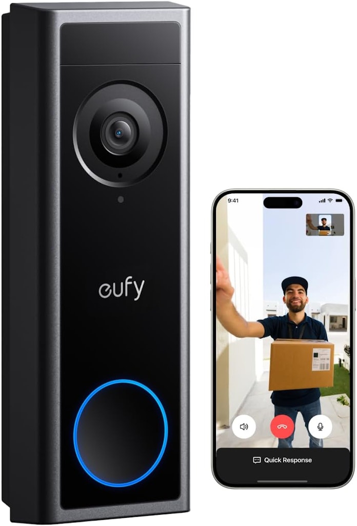 eufy 2K Security Video Doorbell Camera: $70