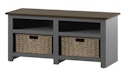 Andover Mills Jamil Upholstered Storage Bench for $52 + free shipping
