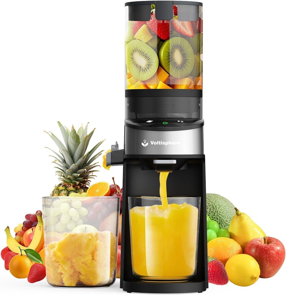 Voltisphere 400W Cold Press Juicer: $49.99