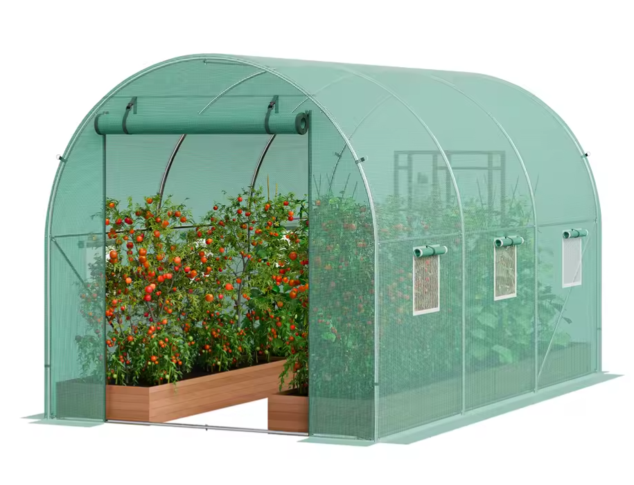  SucceBuy 10 x 7 x 7-Foot Walk-in Tunnel Greenhouse: $54