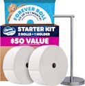 Charmin Ultra Soft Forever Toilet Roll Starter Kit for $25 + free shipping