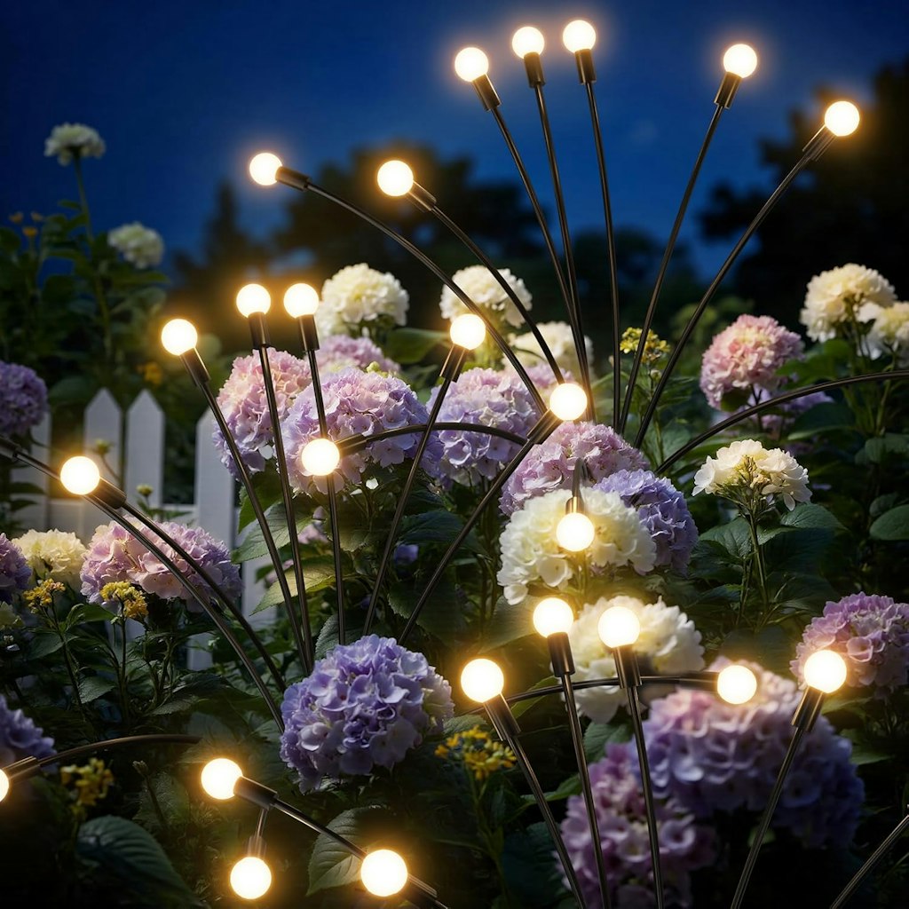 Hoteagle Outdoor Solar Lights 20 LED 2-Pack: $10.39