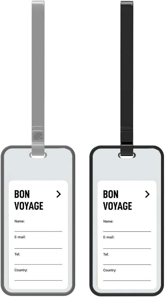 Pack All Name ID Luggage Tags 2-Pack: $1.99