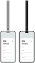 Pack All Name ID Luggage Tags 2-Pack for $2 + free shipping w/ Prime