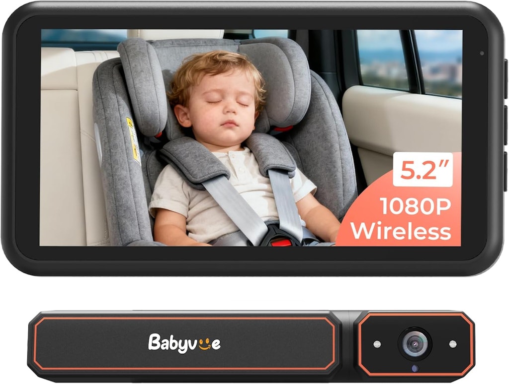 Babyvue BV6 1080p HD Wireless Baby Car Camera: $93.49 Babyvue BV6 1080p HD Wireless Baby Car Camera: $93.49