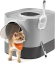 Feandrea Enclosed Cat Litter Box for $31 + free shipping