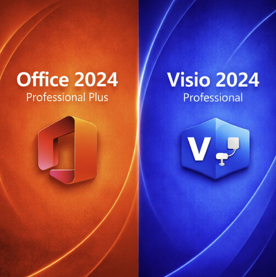 Microsoft Office Pro 2024 + Microsoft Visio Pro 2024 (Lifetime Bundle): $14 Microsoft Office Pro 2024 + Microsoft Visio Pro 2024 (Lifetime Bundle): $14