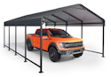 12x20-Foot Heavy Duty Galvanized Steel Carport for $600 + free shipping