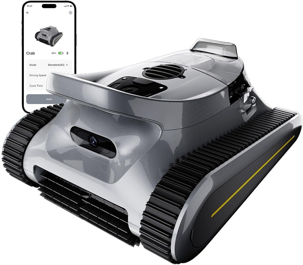 Reriou 45,000Pa Cordless Robotic Pool Cleaner: $365.99