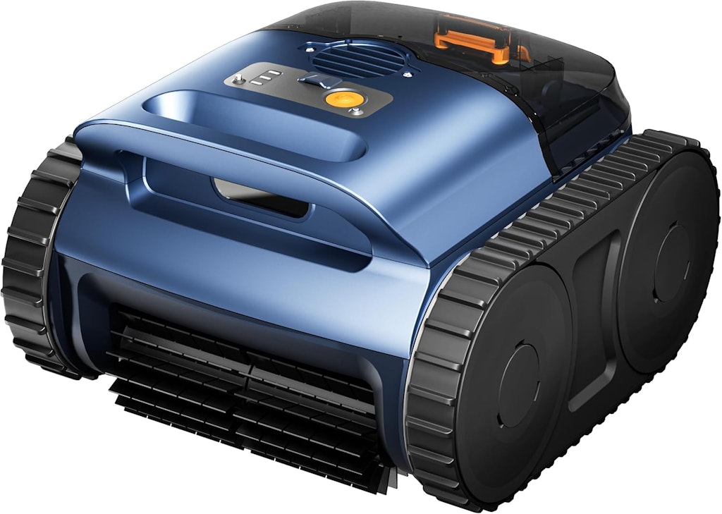 Reriou Cordless Robotic Pool Cleaner with Sonar Navigation: $331.99