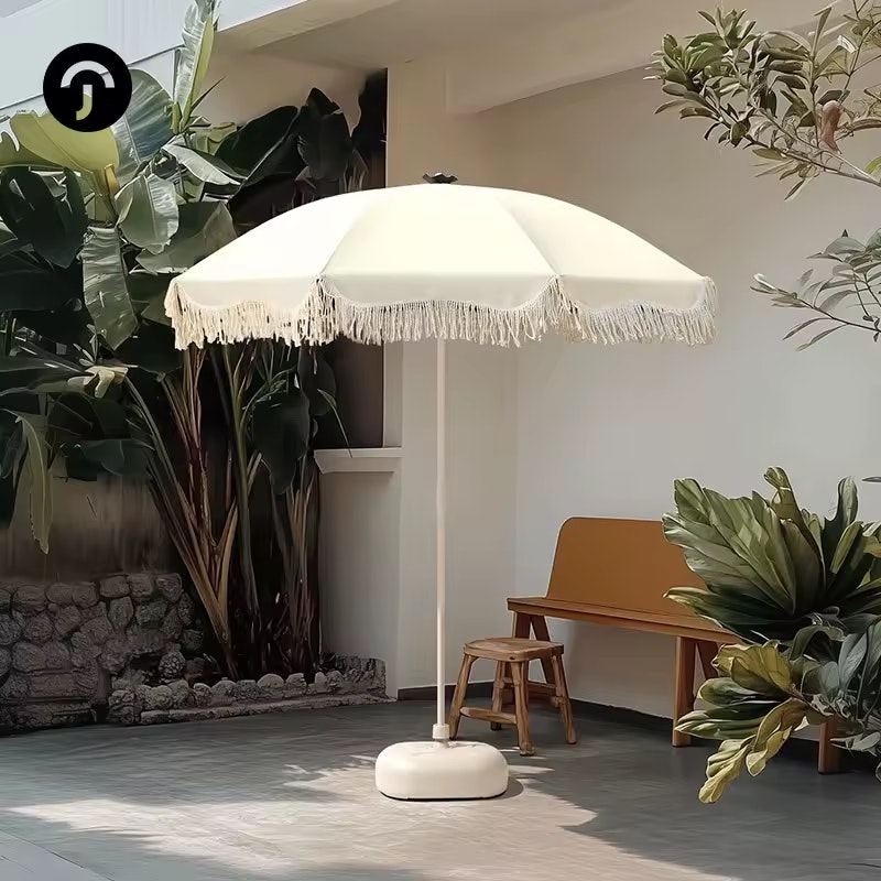 Outdoor Parasol Umbrella: $6.98