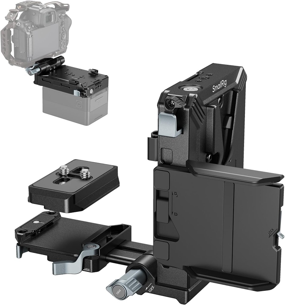 Smallrig V Mount Battery Plate Kit: $151.99