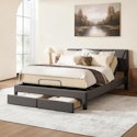 Softa Queen All-in-One Adjustable Bed Frame for $400 + free shipping