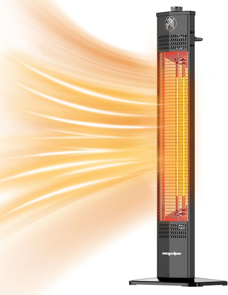 Encyclpo 1500W Infrared Patio Heater: $101.99