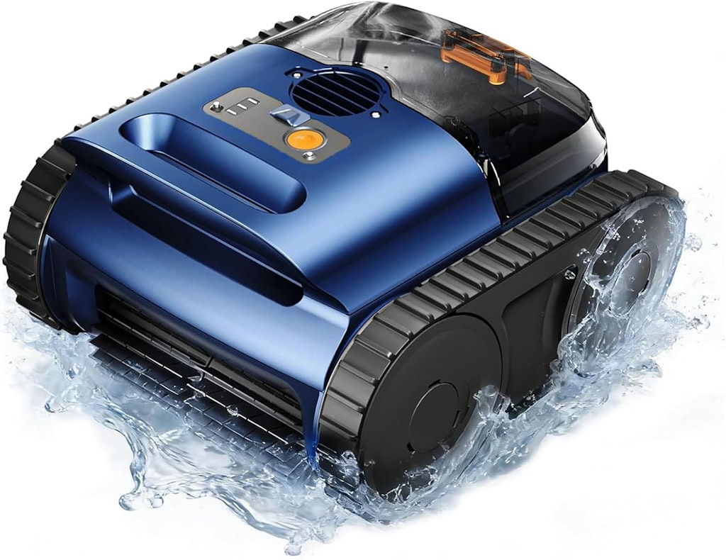 Nepturox Cordless Robotic Pool Vacuum with Sonar Navigation: $339.99