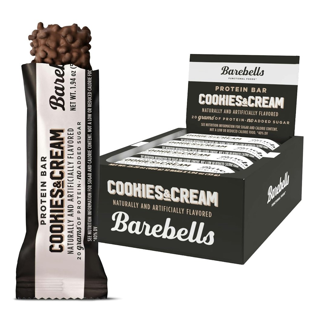 Barebells Cookies & Cream Protein Bars 12-Pack: $26