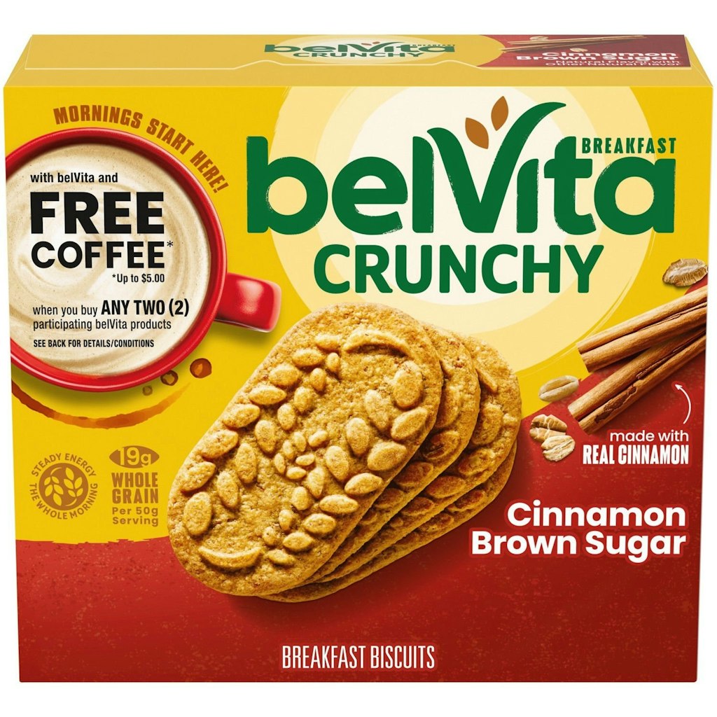 belVita Breakfast Bars 5-Count: 2 for $9 + buy 2, get $2 ExtraBucks