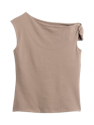Gap Factory Women's Stretch Jersey One-Shoulder Top for $4 + free shipping w/ $50