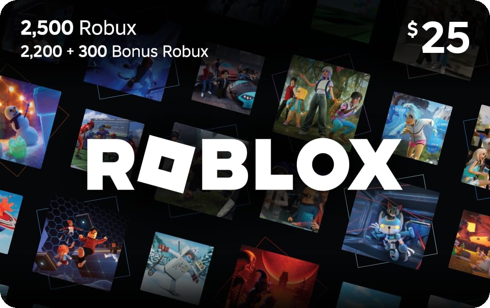 Roblox Robux Digital Gift Card: 15% to 20% off Roblox Robux Digital Gift Card: 15% to 20% off