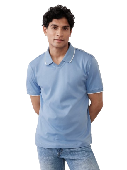 Banana Republic Factory Men's Slim-Fit 100% Cotton Luxe Touch Polo: $11