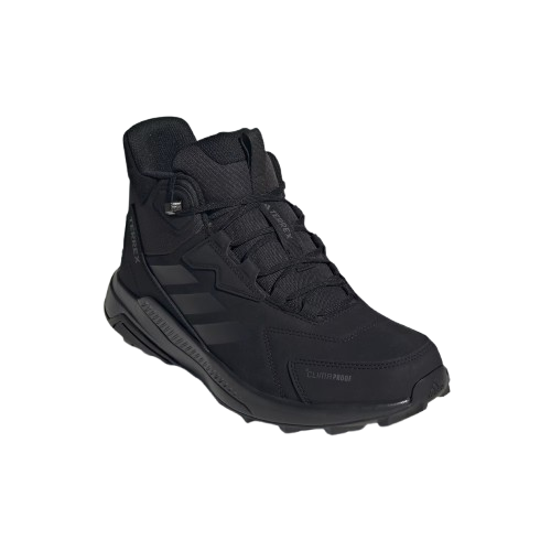 adidas Men's Terrex Anylander Leather Mid Climaproof Hiking Shoes: $69