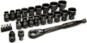 GearWrench 25-Piece 3/8" Drive Pass Through Ratchet and Socket Set for $34 + free shipping